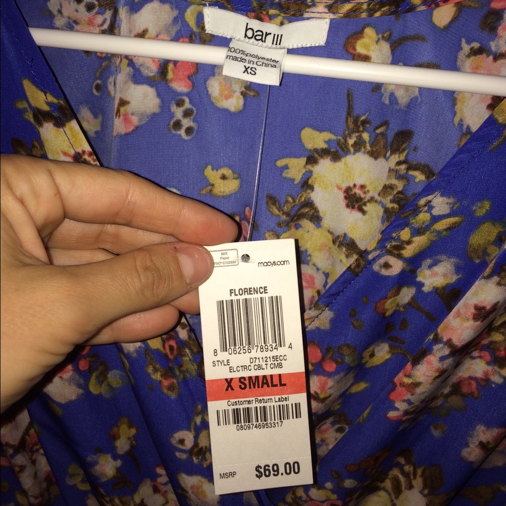 Blue Bar III floral print dress! - Picture 2 of 3